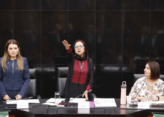 Leticia Ramírez Amaya, secretaria de Educación Pública (Foto: Senado de la República)