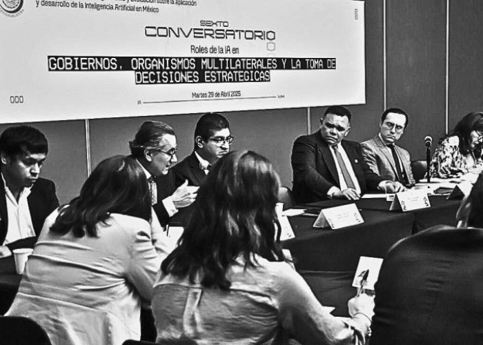 Conversatorio sobre IA en el Senado de la República.