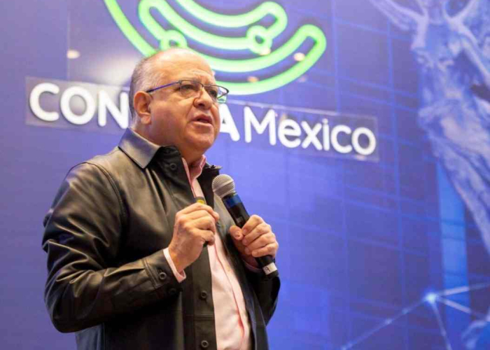 Eenesto Piedras, CEO de The CIU, durante su participación en el evento Conecta Mexico Telecom Forum (Imagen: Conecta México)