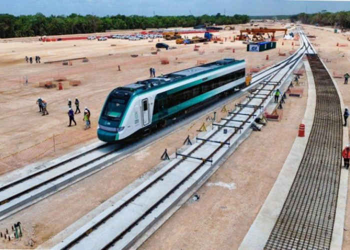 Construcción Tren Maya (Foto: Gobierno Quintana Roo)