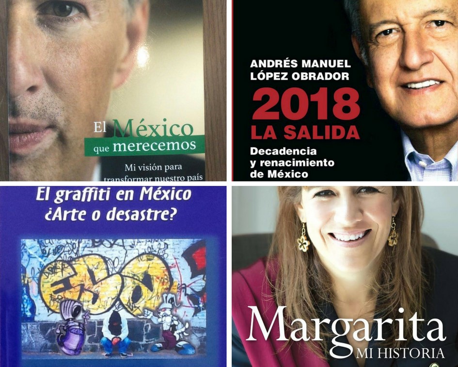 La mayoría de los candidatos cuenta por lo menos con un libro de su autoría