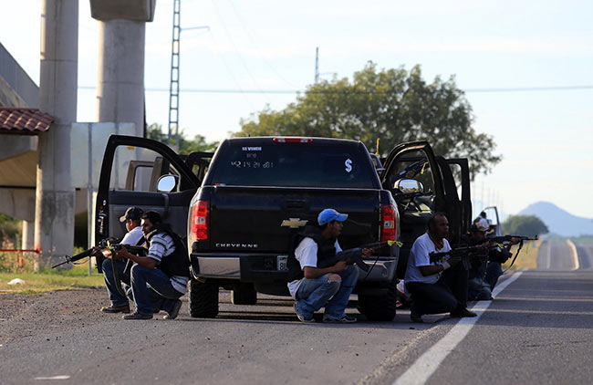 La policía comunitaria como tal sólo es definida legalmente por el estado de Guerrero (Foto: Esther Vargas)