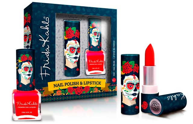 Maquillaje Frida Kahlo de la Fundación Frida Kahlo.