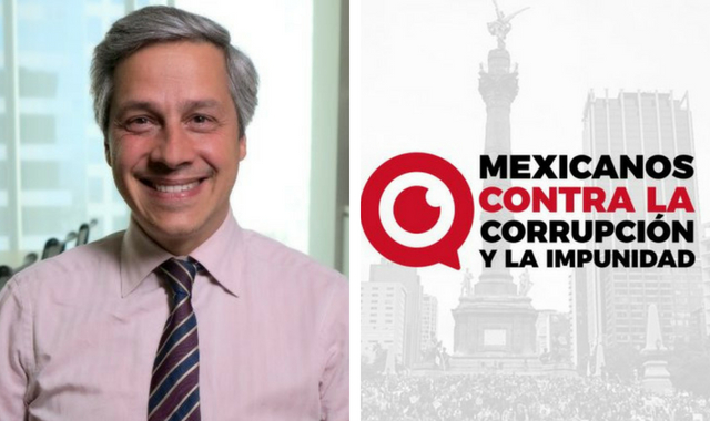 claudio x gonzalez guajardo es cofundador de Mexicanos contra la Corrupción y la Impunidad. 