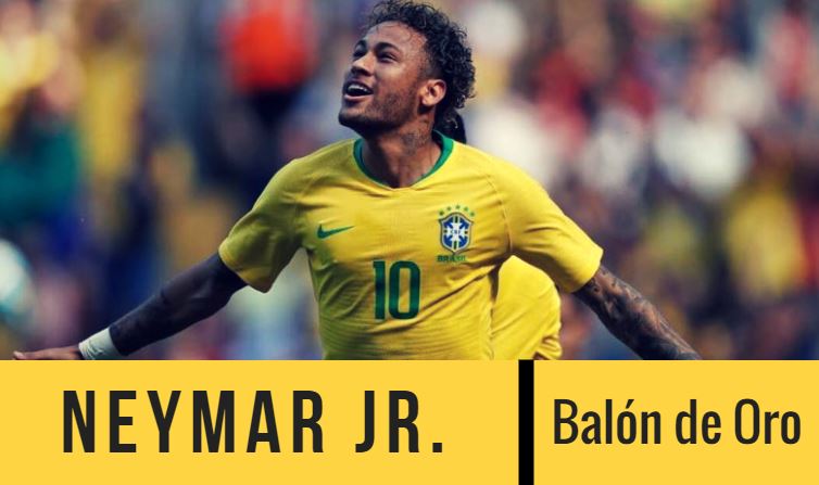 neymar jr es el favorito del mundial para ganar el balón de oro