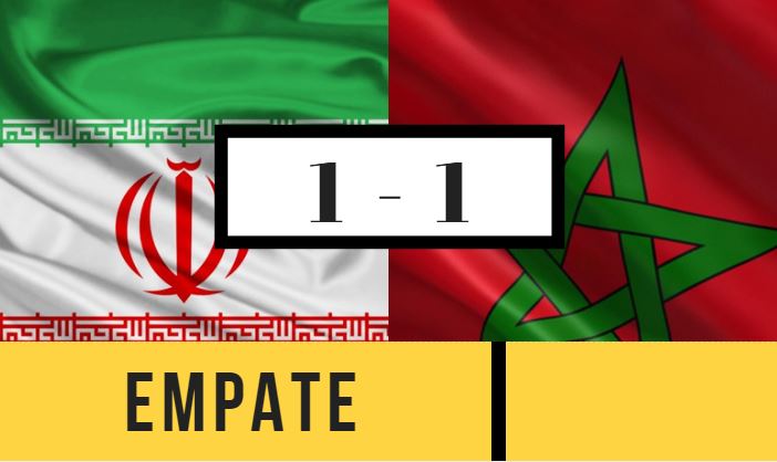 las apuestas del mundial pronostican un empate entre marruecos e irán.
