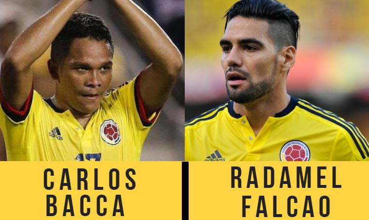 radamel falcao y carlos bacca se perfilan como posibles goleadores en el colombia contra japón.