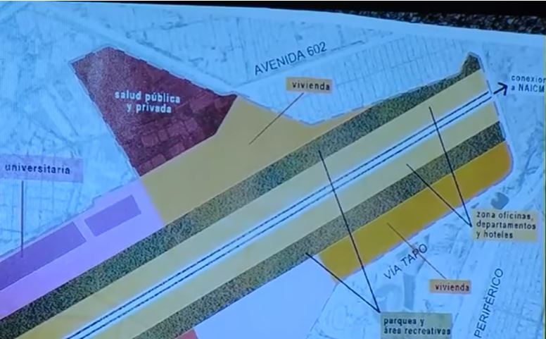 Proyecto de Carlos Slim para los terrenos del aeropuerto