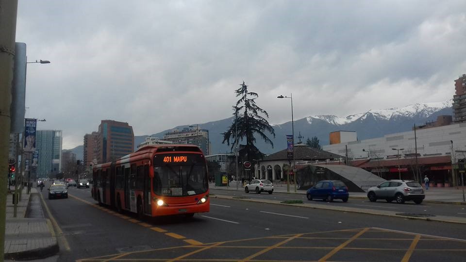 Urbanismo correcto en Santiago de Chile.