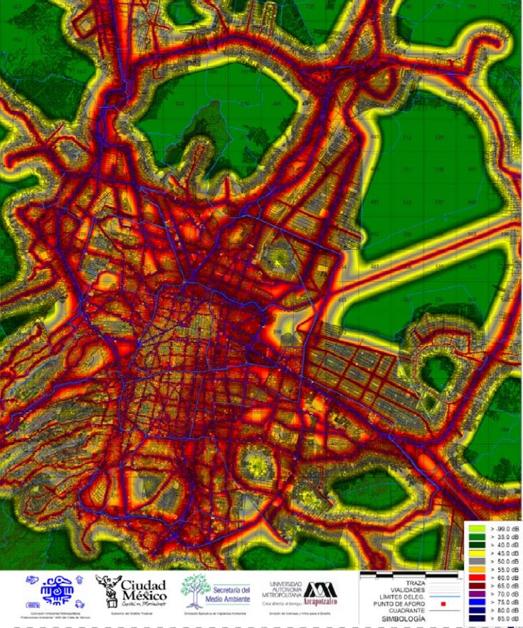 Contaminación acústica en la Cdmx