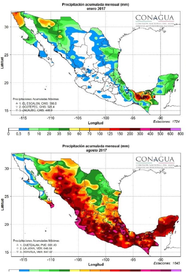 Lluvias e inundaciones