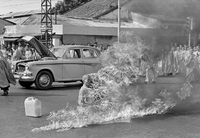Un 11 de junio de 1963 se inmoló el monje vietnamita Thích Quang Dúc