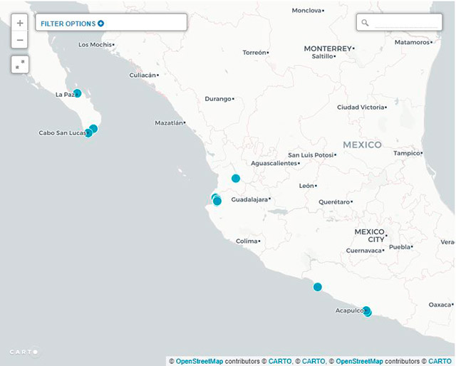 Playas Blue Flag en Acapulco, La Paz y Los Cabos (Fuente: Blue Flag México)