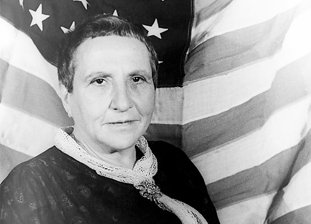 Gertrude Stein falleció un 27 de julio