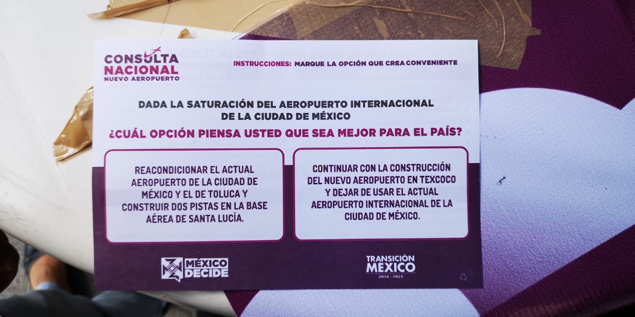 La consulta ciudadana durará hasta el domingo (Foto: Abimalech Tovar)